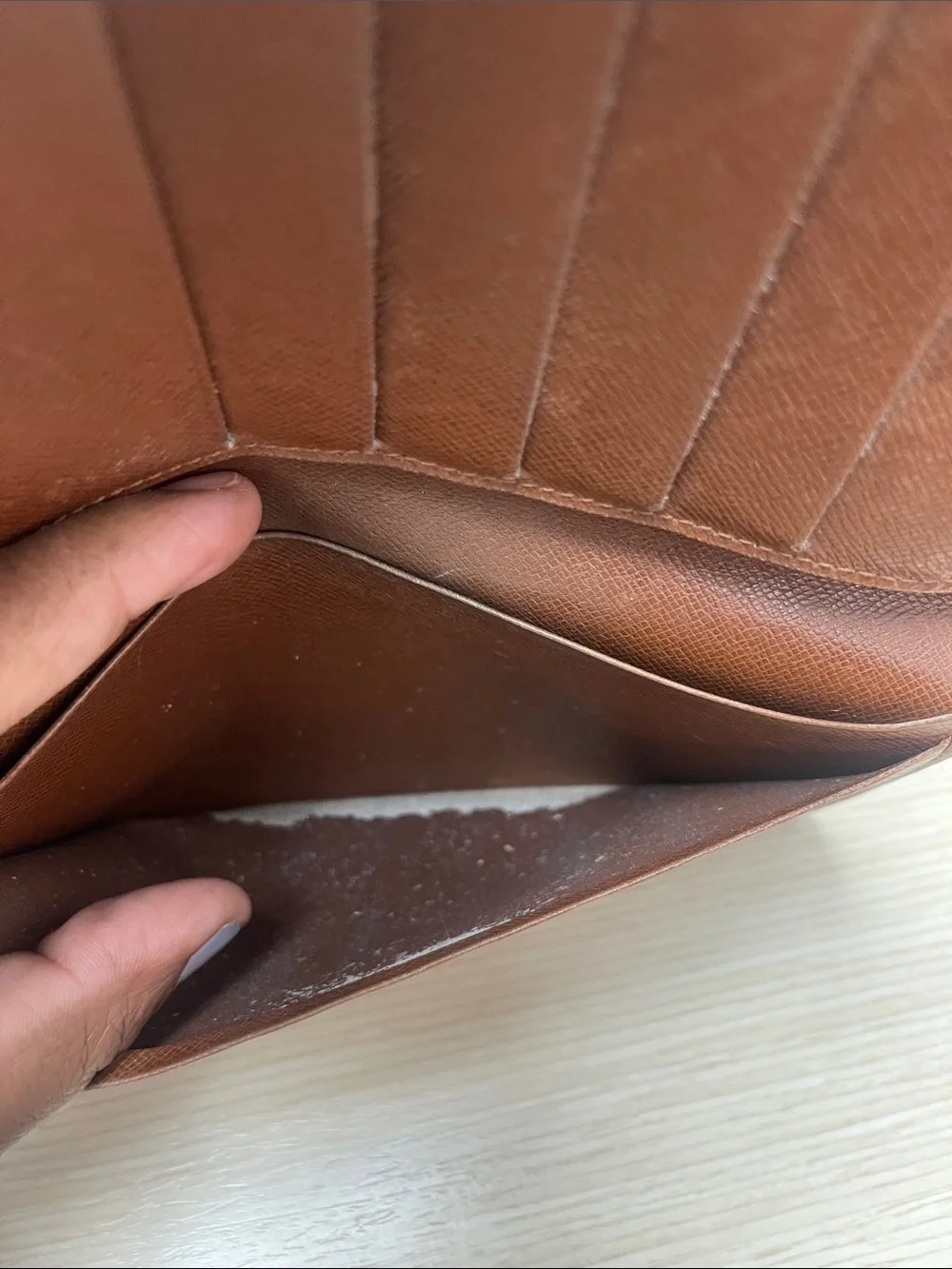 Louis Vuitton Vintage Monogram Card /Passport Holder EUC With COA